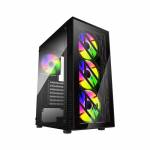 Fortron - FSP Geh Midi CMT192 ATX/M-ATX/M-ITX/RGB o.N. Black retail