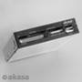 Akasa - Internal Card Reader - Kartenleser - 8,9 cm (3.5 ) (CF I, CF II, MS PRO, Microdrive, MMC, SD, MS Duo, xD, TransFlash, MMCmobile