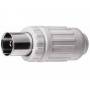 Triax - Triax KOK 3 N - IEC 60169-2 - Weiblich - Wei� - KOKA 2200 SAT - F6 TSV (153121)