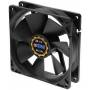 Titan - Lfter, 92 x 92 x 25 mm, mit Tachosignal, Flssigkeits-Gleitlager 12 V DC, 61,5 m/h, 1800 U/min, <17 dB(A) (TFD-