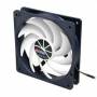 Titan - Lfter Kukri Fan, 120 x 120 x 25 mm, mit PWM-Tachosignal, Flssigkeits-Gleitlager 12 V DC, 42,5 m/h, 2500 U/min,