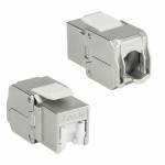 Act - ACT TD6025 cambiador de gnero para cable RJ45 IDC Plata, Blanco