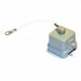 Harting - HARTING Han 3A Protection Cover for the Device side - Anschlussabdeckung - Grau (09 20 003 5445)