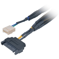 Akasa - Flexa FP5S PWM Verteiler-Kabel (5 Lfter) - gesleevt, 45cm (AK-CBFA07-45)