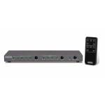 Marmitek - 4 Port HDMI-Switch Connect 621 UHD 2.0 3D-Wiedergabe mglich, Metallgehuse, Ultra HD-fhig, mit Audio-Ports, m (