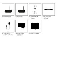 Marmitek Subwoofer Anywhere 640 Av-sender & -empfnger 2