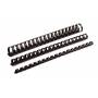 Dorsi Plastici - Cf100 Dorso Plastico D.10mm Nero