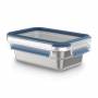 Emsa - EMSA CLIP & CLOSE N1150300 Lebensmittelaufbewahrungsbehlter Rechteckig Box 0,5 l Edelstahl 1 Stck(e) (N1150300)
