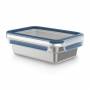 Emsa - EMSA CLIP & CLOSE N1150400 food storage container Rectangular Box Stainless steel 1 pc(s)