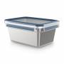 Emsa - EMSA CLIP & CLOSE N1150600 food storage container Rectangular Box 2 L Stainless steel 1 pc(s)