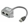 Microconnect - Microconnect MPK419 adaptador de cable RJ45 Plata