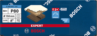 Bosch - Expert C470 Schleifblatt,  150mm, K80 Multilochungb