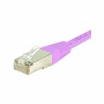Exertis - Patchkabel S/FTP, PiMF, CAT.6, rosa, 15,0 m Patchkabel mit besonders schmalem Knickschutz (854486)