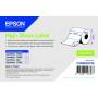 Epson - Etikettenrolle, Normalpapier, 76x51mm Epson Etikettenrolle, Normalpapier, beschichtet, glnzend, passt fr: Epson Colo