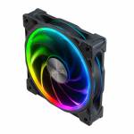 Akasa - SOHO AR Computergehuse Khlkrper/Radiator 12 cm Schwarz - Transparent 1 Stck(e) (AK-FN108)