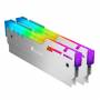 Jonsbo - NC-3 ARGBX2 Computer Khlkomponente Speichermodul Khlkrper Silber (NC-3 ARGBX2)