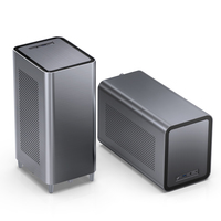Jonsbo - N1 - Mini Tower - PC - Grau - ITX - Aluminium - Stahl - Heimb�ro (N1 Grey)