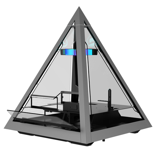 Azza -Bench Pyramid 804 / show-gehäuse -Azza Hardware/Electronic