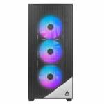 Azza - AZZA Aero - Tower - E-ATX - keine Spannungsversorgung (ATX) - Schwarz - USB/Audio (CSAZ-480)