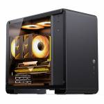 Jonsbo - U4 Mini Micro-ATX-Gehuse, Tempered Glass - schwarz (U4 MINI BLACK)