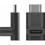 Wentronic - USB 3.0 Adapter[1x USB-C Buchse - 1x Stecker] Schwarz - Adapter - Digital/Daten - USB C - USB C - Mnnlich/Weiblich - Schwa