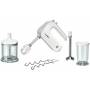 Bosch - Bosch MFQ4080 Hand mixer 500W Silver,White mixer