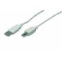 Logilink - M-Cab USB A/USB B 1.8m 1.8m USB A USB B Male Male Grey USB cable