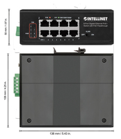 Intellinet 8-port Poe+ Gigabit Switch Mit Poe-passthrough 4