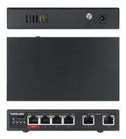 Intellinet 6-port Fast Ethernet Switch 4 Poe-ports 4