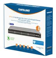 Intellinet 54-p Poe+ Managed Switch 6x10gbe 850w 2