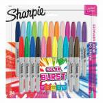 Sharpie - Marker Fein Rundspitze F 24er Color Burst Blister