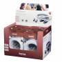 Hama - TV-Anschlusskabel, F-St. - F-St., 100 dB, Gewebe, inkl 2 Koax-Adapter, 6 m (00056588)