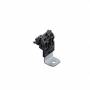 Hellermanntyton - 151-01643 RCA90SM6-PA66HIRHSUV/ST/ZN-BK Befestigungselement schraubbar schlagzh, hitzestabilisiert, UV-stabilisiert, mit R