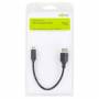 Wentronic - Goobay USB 3.0 SuperSpeed Kabel > USB-C?, Schwarz, 0.2 m - USB 3.0-Buchse (Typ A) > USB-C Stecker (56731)