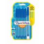 Paper Mate Kugelschreiber Inkjoy 100 Kappe 8st. M Blau - PAPER MATE Kugelschreiber InkJoy 100 Kappe 8St. M Blau
