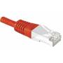 Exertis - Patchkabel S/FTP, PiMF, CAT.6, rot, 0,5 m Patchkabel mit besonders schmalem Knickschutz (856829)