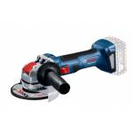 Bosch Powertools - X-LOCK Akku-Winkelschleifer GWX 18V-7 Professional solo, 18Volt (blau/schwarz, ohne Akku und Ladegert)