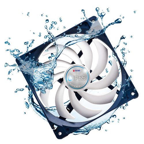 Titan -Power Supply Chasis Fan 140x140x25mm PWM Lüfter wasserdicht 