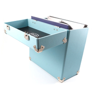 Gpo Swb18blu 12 In Vinyl Record Case Blue 4