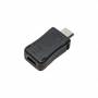 Logilink - LogiLink AU0010 Micro USB Mini USB Negro adaptador de cable