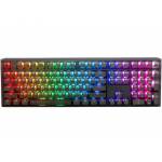 Ducky - One 3 Aura Black Gaming Tastatur, RGB LED - Gateron Baby Kangaroo (US) (DKON2108ST-KUSPDABAAAG1) [DE-Version, German Keyboard]
