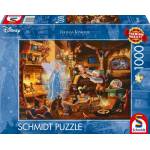 Schmidt Spiele - Thomas Kinkade Studios: Disney Dreams Collection - Geppettos Pinocchio, Puzzle