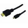 Logilink - LogiLink HDMI/microHDMI, 2.0m 2m HDMI Micro-HDMI Black HDMI cable