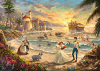 &nbsp;"Schmidt Spiele-Thomas Kinkade Studios: Disney Dreams Collection - The Little Mermaid Celebration of Love, Puzzle-Schmidt Spiele-Toys/Spielzeug"