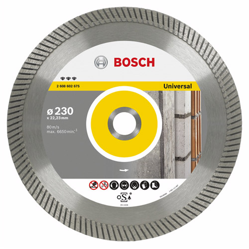 Bosch-Diamond cutting disc Best for Universal Turbo, 150mm