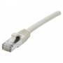 Exertis Connect - Patchkabel S/FTP (PiIMF), Cat 6A (EIA/TIA), grau, 2,0 m Patchkabel mit besonders schmalem Knickschutz (858406)