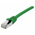 Exertis - Patchkabel S/FTP (PiIMF), Cat 6A (EIA/TIA), grn, 25,0 m Patchkabel mit besonders schmalem Knickschutz (858445)