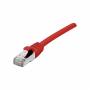 Exertis Connect - Patchkabel S/FTP (PiIMF), Cat 6A (EIA/TIA), rot, 7,5 m Patchkabel mit besonders schmalem Knickschutz (858473)