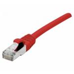 Exertis Connect - Patchkabel S/FTP, PiMF, Cat.6A, rot, 1,5 m Kategorie: Cat.6A Class EA (2x RJ45), Rohmaterial: KabelCat.7 Rohkabel (858634)