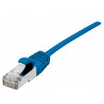 Dexlan - Patchkabel Cat. 6A, S/FTP (PiMF), ultradnn, halogenfrei, mit Rastnasenschutz, blau, 5,0 m (858726)